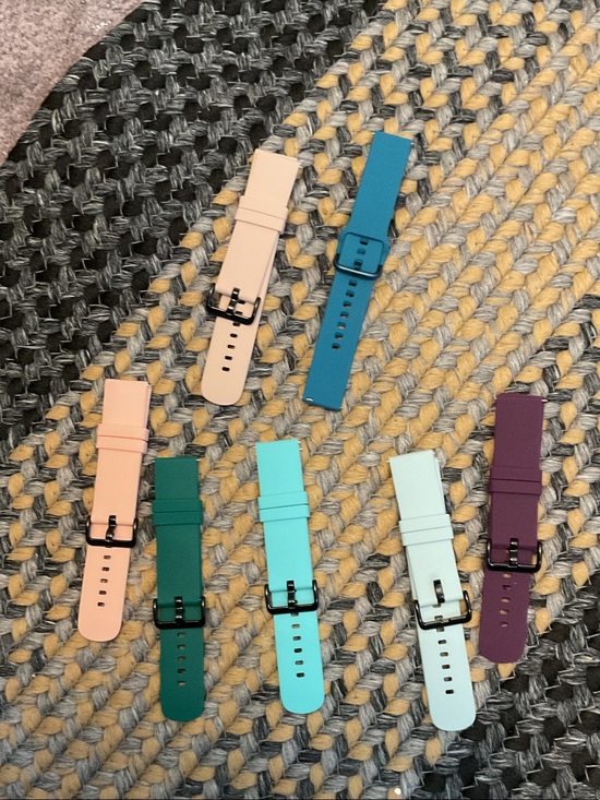 Accessories - Samsung Silicone Watch Bands - Assorted Pastel & Jewel Tones Samsung Galaxy
